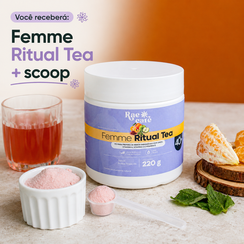 Femme Ritual Tea – seu ritual quente para desacelerar no fim do dia